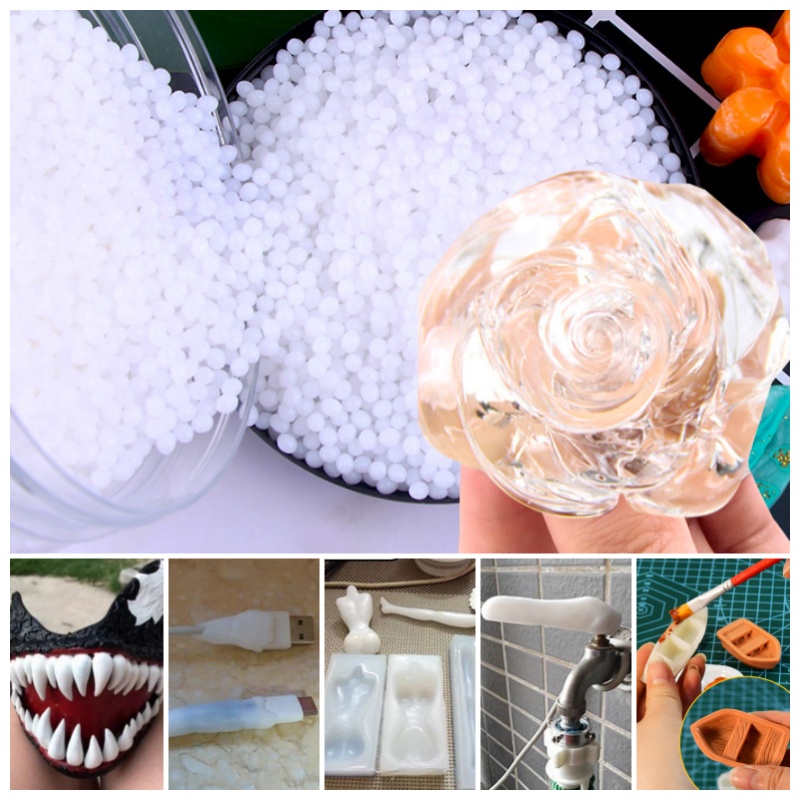 Thermoplastic Pellet - 200/1000g Polymorph Thermoplastic Friendly Plastic Resin