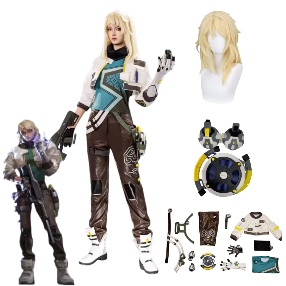 Prop De Cosplay - Deadlock Cosplay Costume Props VALORANT Deadlock
