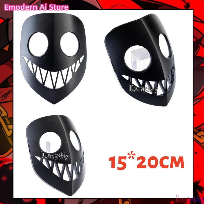 Cosplay Prop 3D Print - 3D Printed Mask Horror Helluva Boss