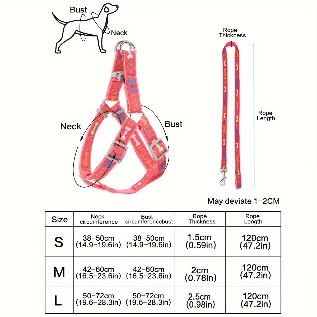 Adjustable Dog Harness with Qu - D Ring Strap recensione e prezzo