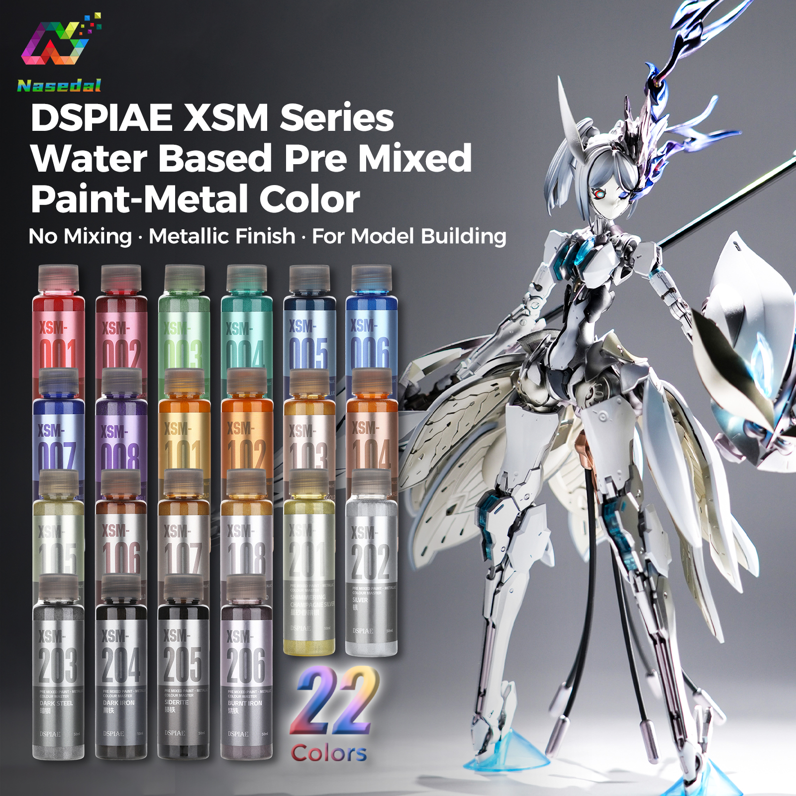 DSPIAE XSM Series 50ml Water B - Metallic Spray Paint recensione e prezzo
