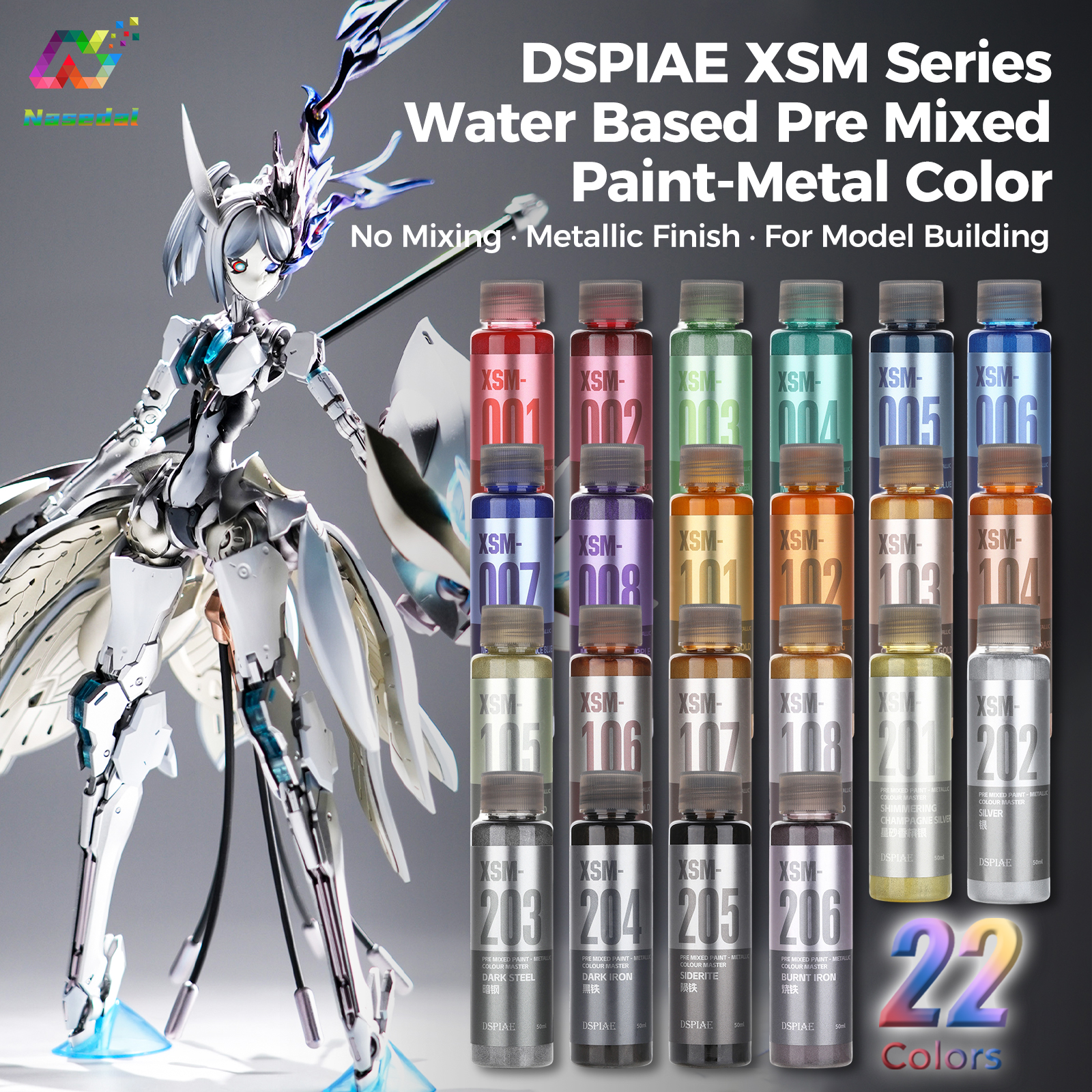 DSPIAE XSM Series 50ml Water B - Metallic Spray Paint recensione e prezzo