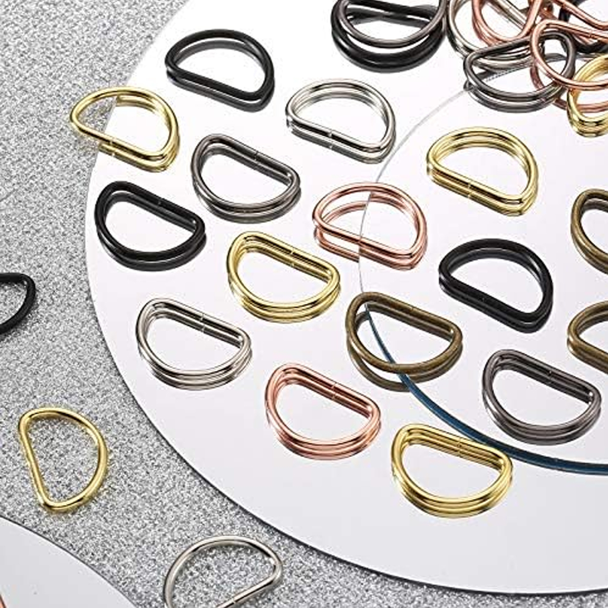 30/60/100Pcs D-ring buckle sta - D Ring Strap recensione e prezzo