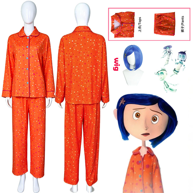 Movie Coraline Cosplay Pajamas - Prop De Cosplay recensione e prezzo