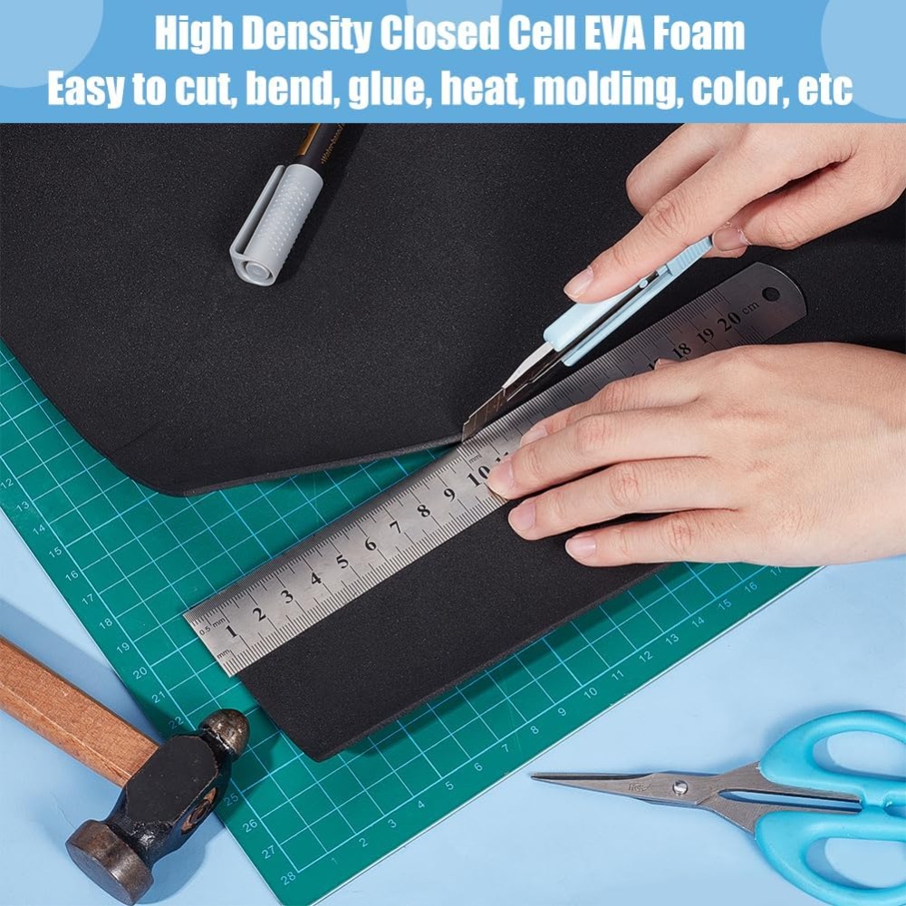 EVA Foam Craft Sheets Black 30 - Craft Foam Roll recensione e prezzo