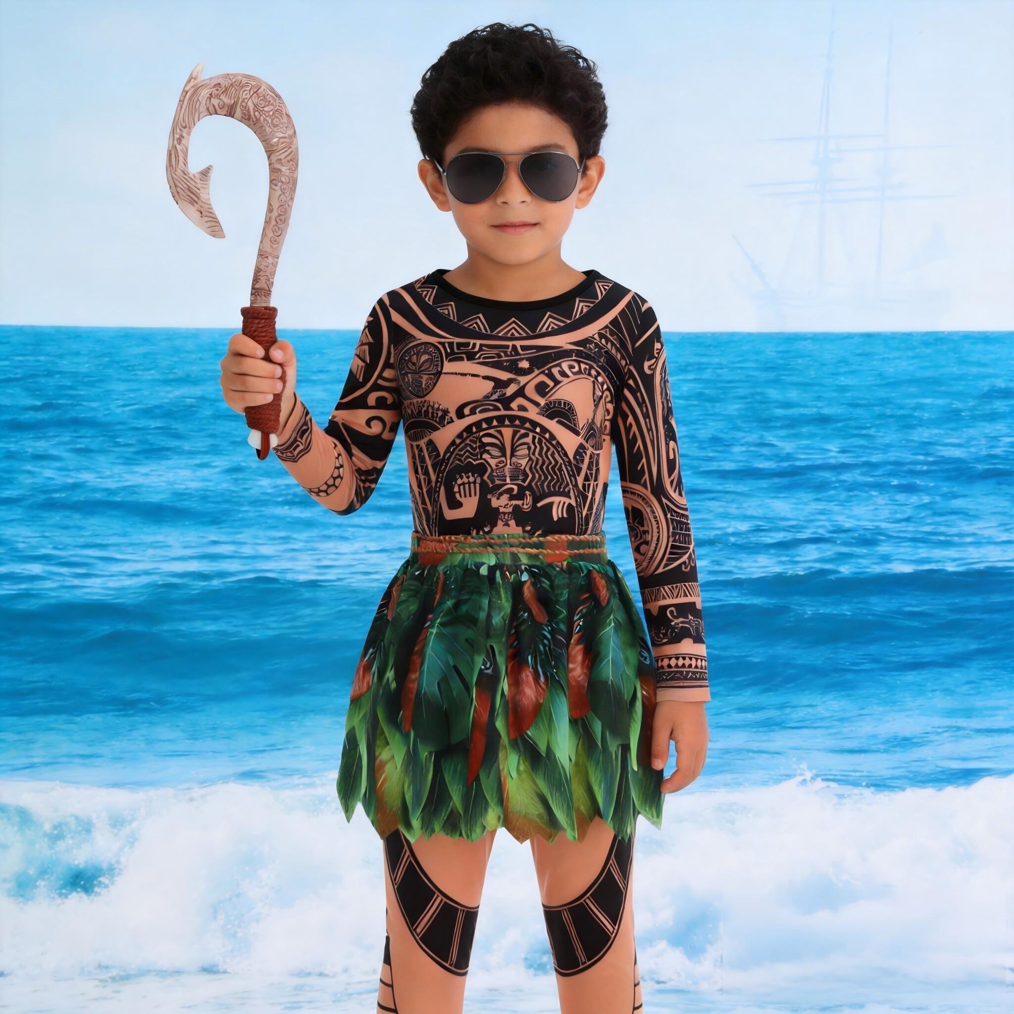 Summer Moana Maui Kids Boys Co - Free Cosplay Prop Patterns recensione e prezzo