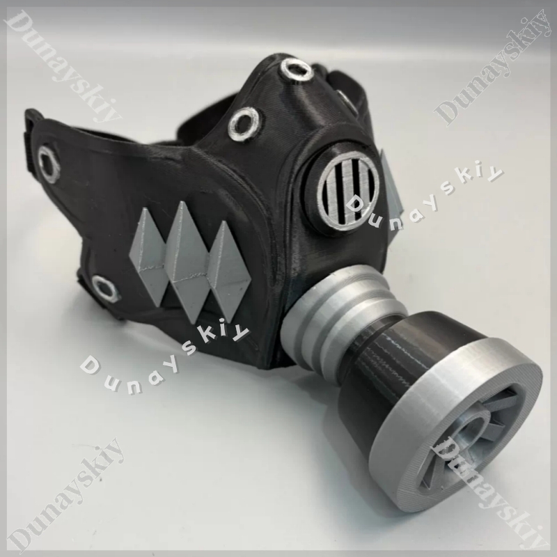 Guita Cyberpunk Gas Mask Green - Cosplay Prop 3D Print recensione e prezzo