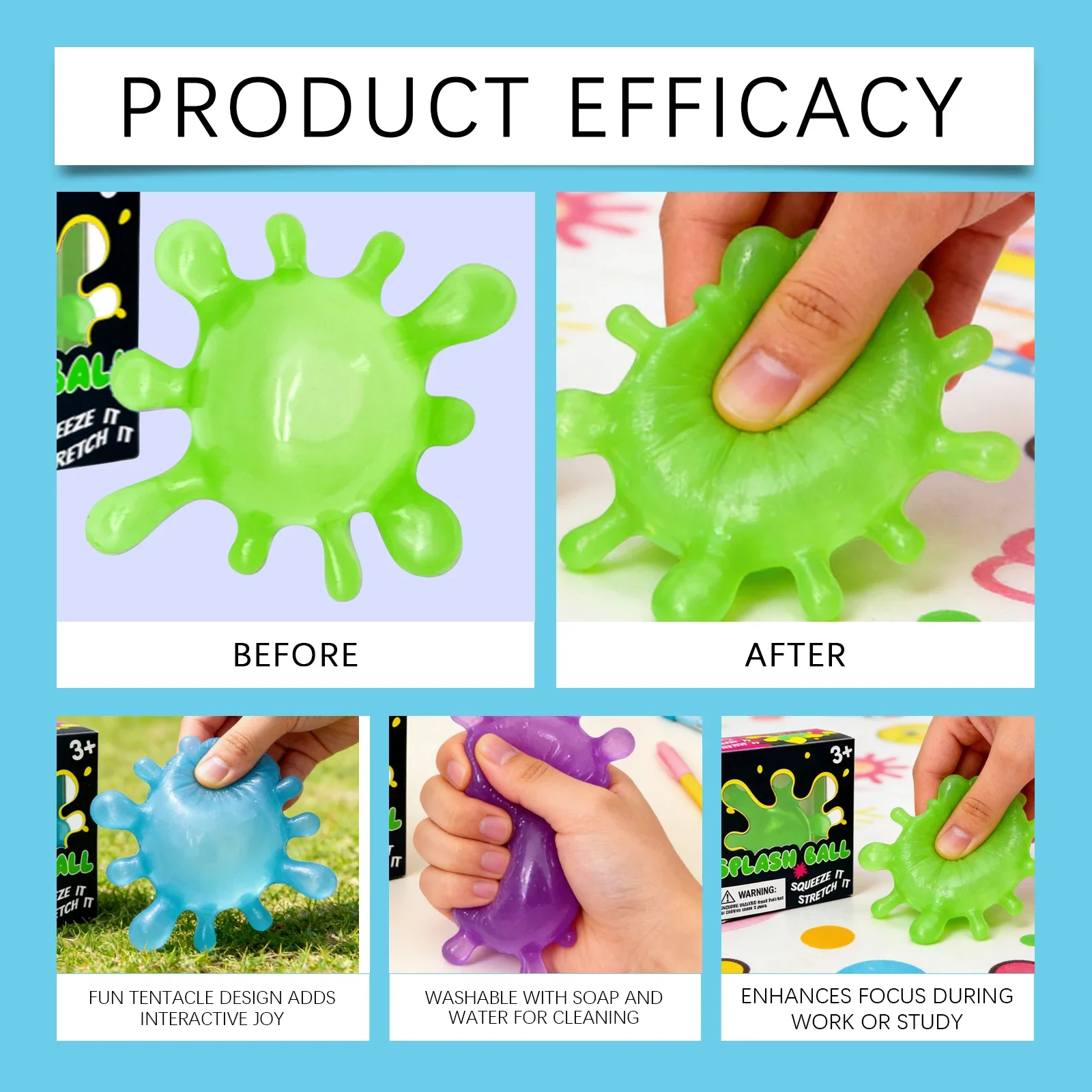 Virus bacteria Squishies Pinch - Cosplay Fireball Prop recensione e prezzo