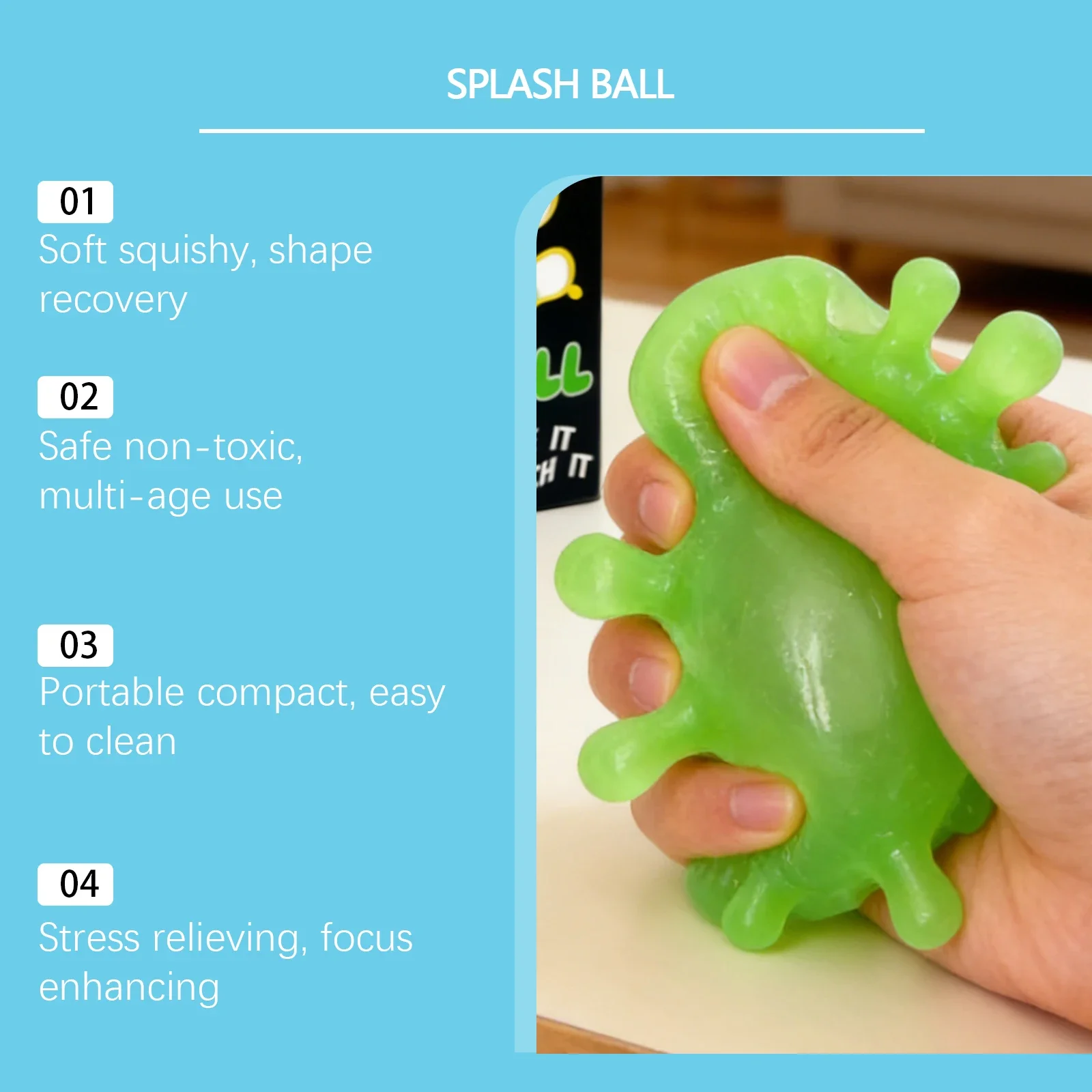 Virus bacteria Squishies Pinch - Cosplay Fireball Prop recensione e prezzo