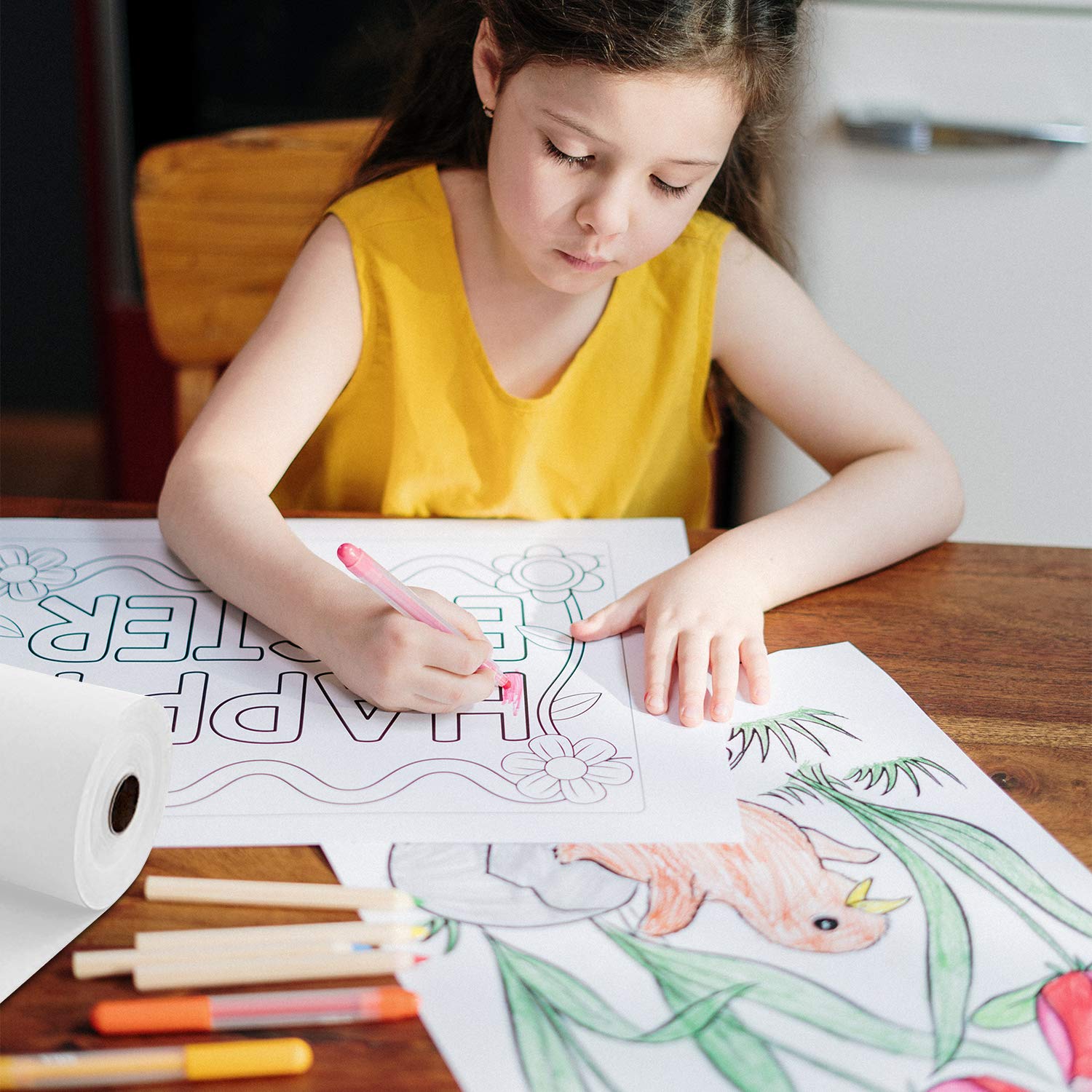 White/Black/Brown Kraft Paper  - Craft Foam Roll recensione e prezzo