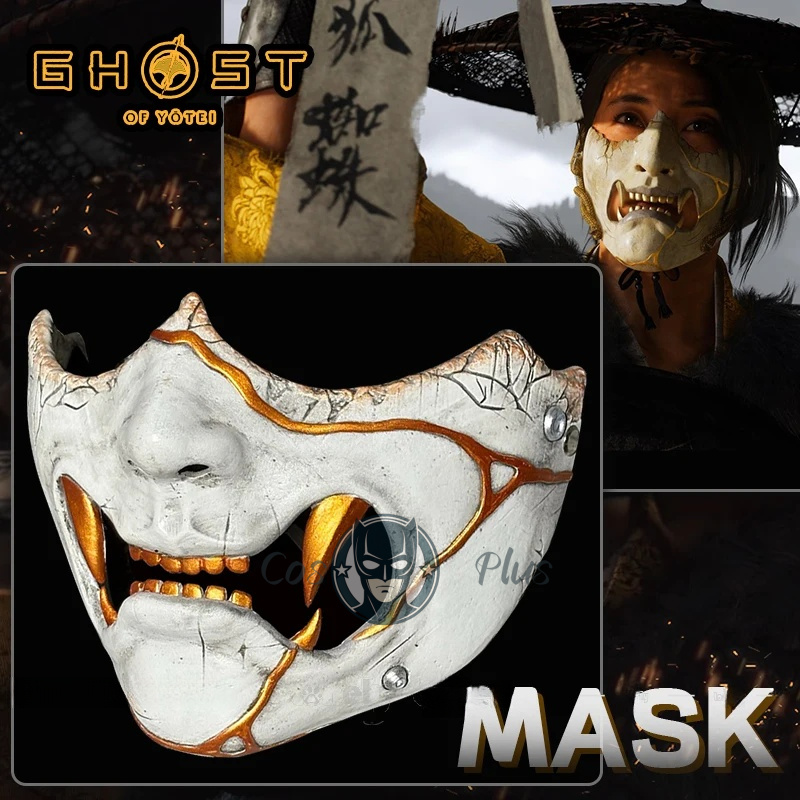 Game Ghost of Yotei Atsu Mask  - Prop De Cosplay recensione e prezzo
