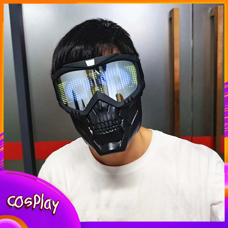 Cyber Punk Mask Cosplay Costum - Free Cosplay Prop Patterns recensione e prezzo