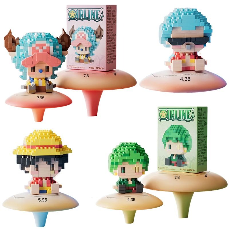 Anime Building Block One Luffy - Cosplay Prop Building recensione e prezzo