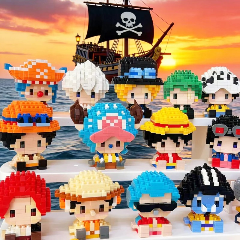 Anime Building Block One Luffy - Cosplay Prop Building recensione e prezzo