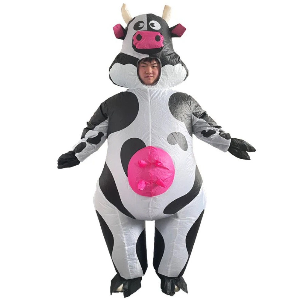Cow Inflatable Suit Amusement  - Cosplay Prop Business recensione e prezzo