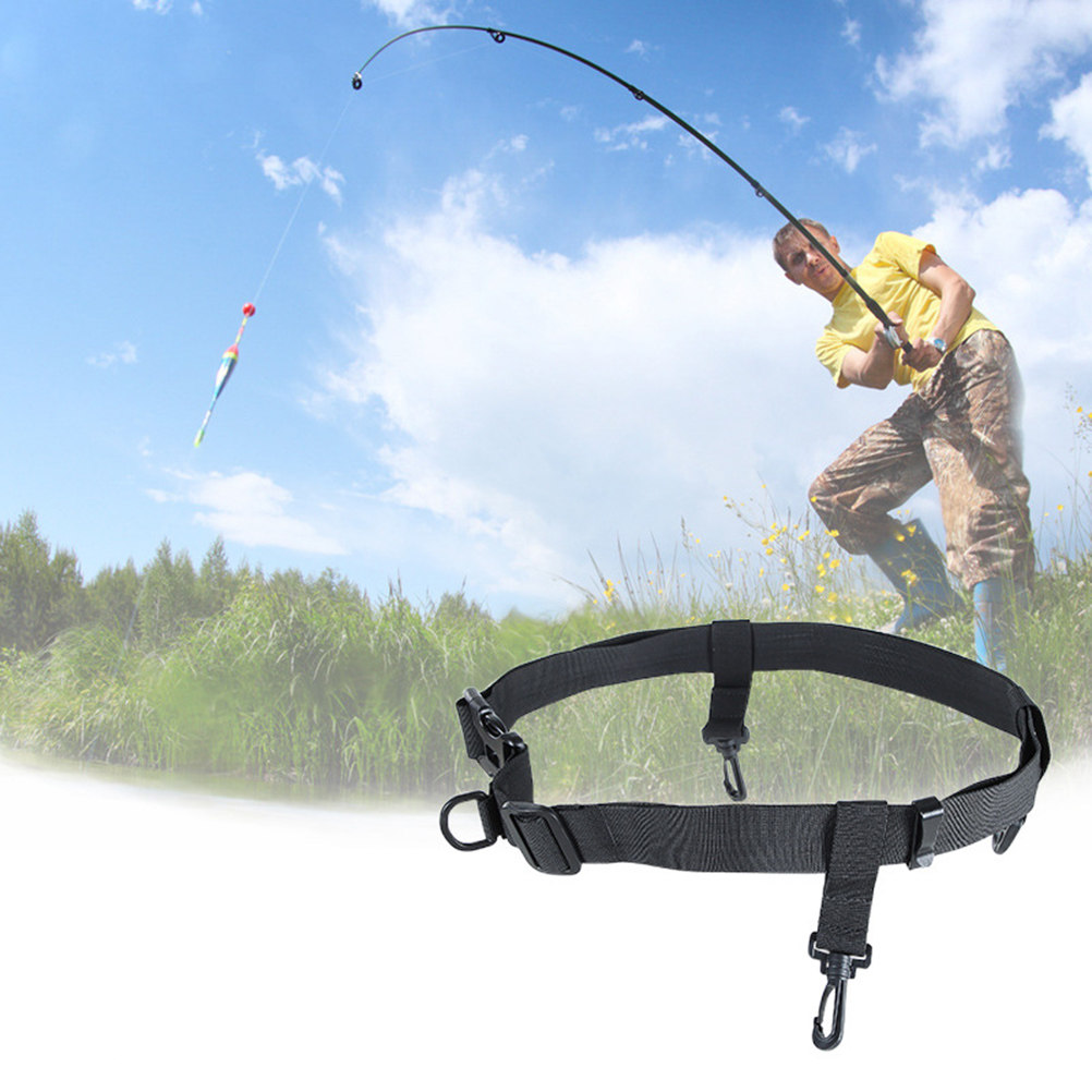 2Pcs Fishing Waist Belt Adjust - D Ring Strap recensione e prezzo