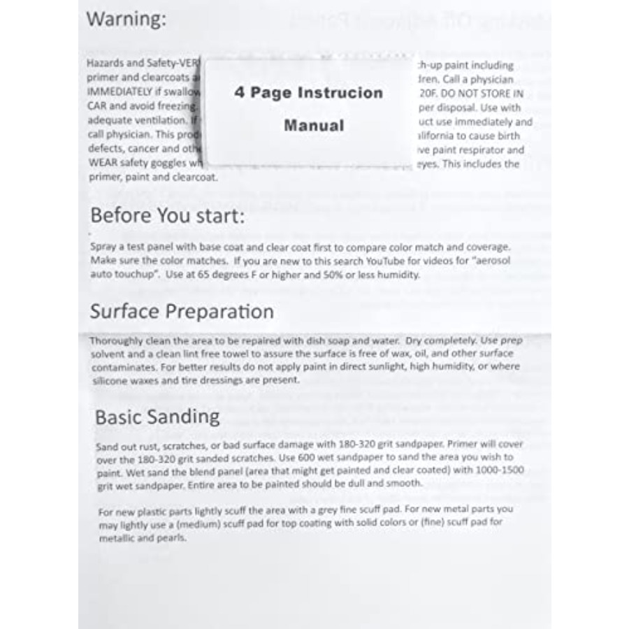 Compatible Replacement for Hon - Metallic Spray Paint recensione e prezzo