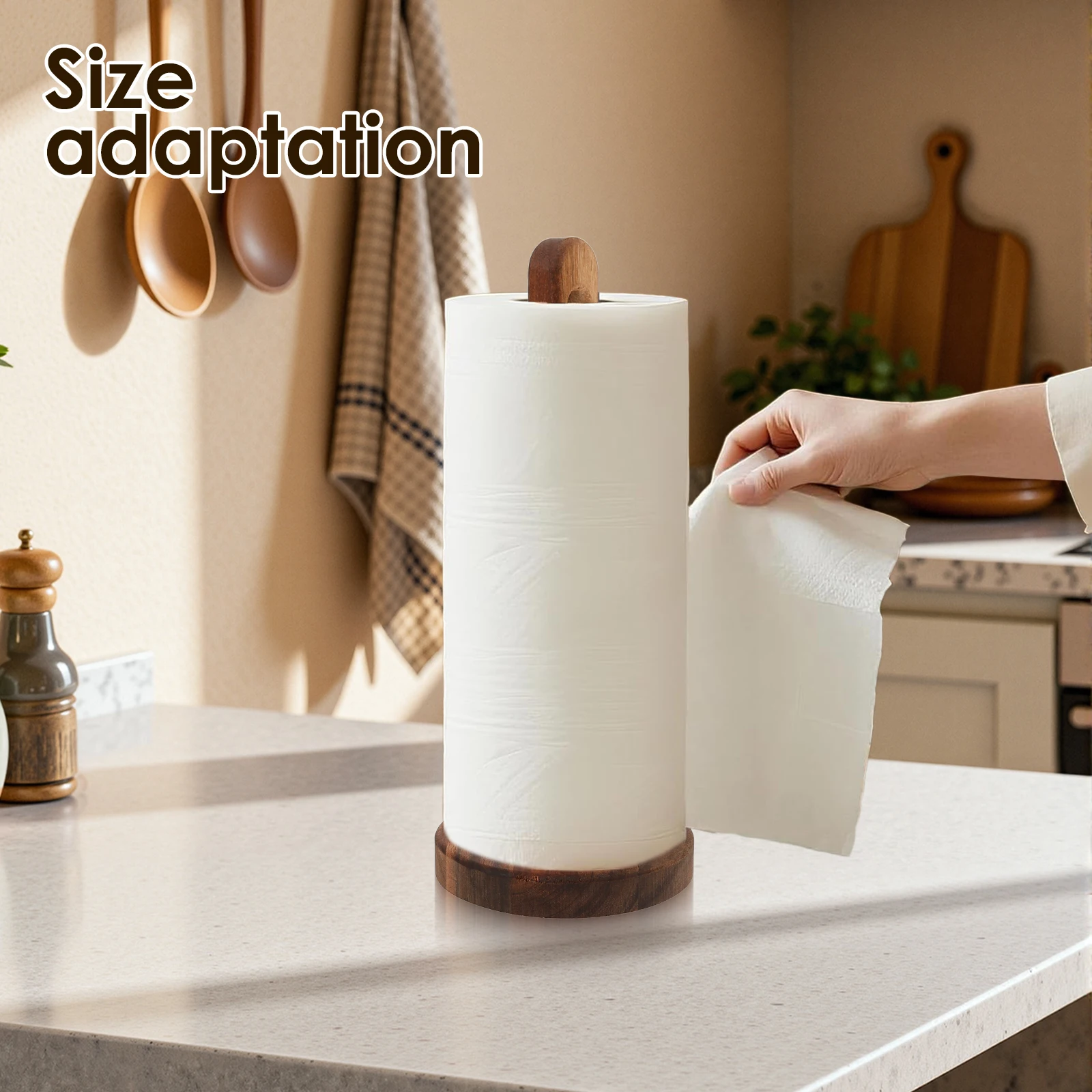 Wooden Paper Towel Holder Stan - Craft Foam Roll recensione e prezzo