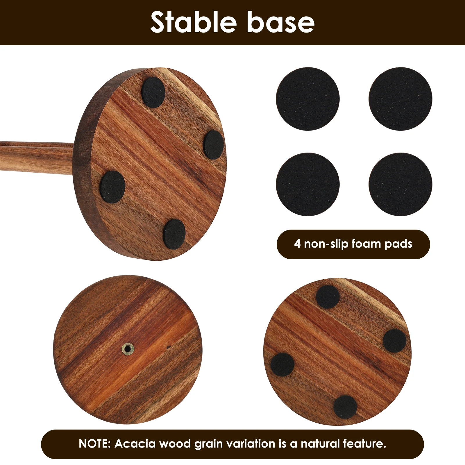 Wooden Paper Towel Holder Stan - Craft Foam Roll recensione e prezzo