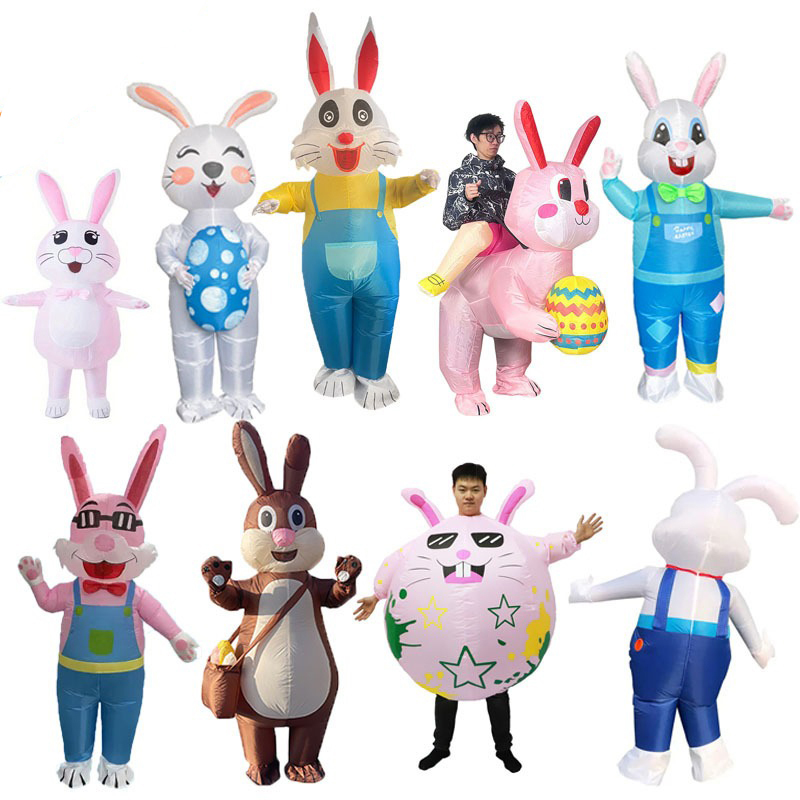 Rabbit Inflatable Suit Christm - Cosplay Prop Business recensione e prezzo