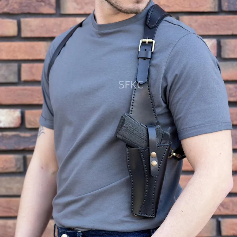 Punk Leather Shoulder Bag For  - Cosplay Prop Pistol recensione e prezzo