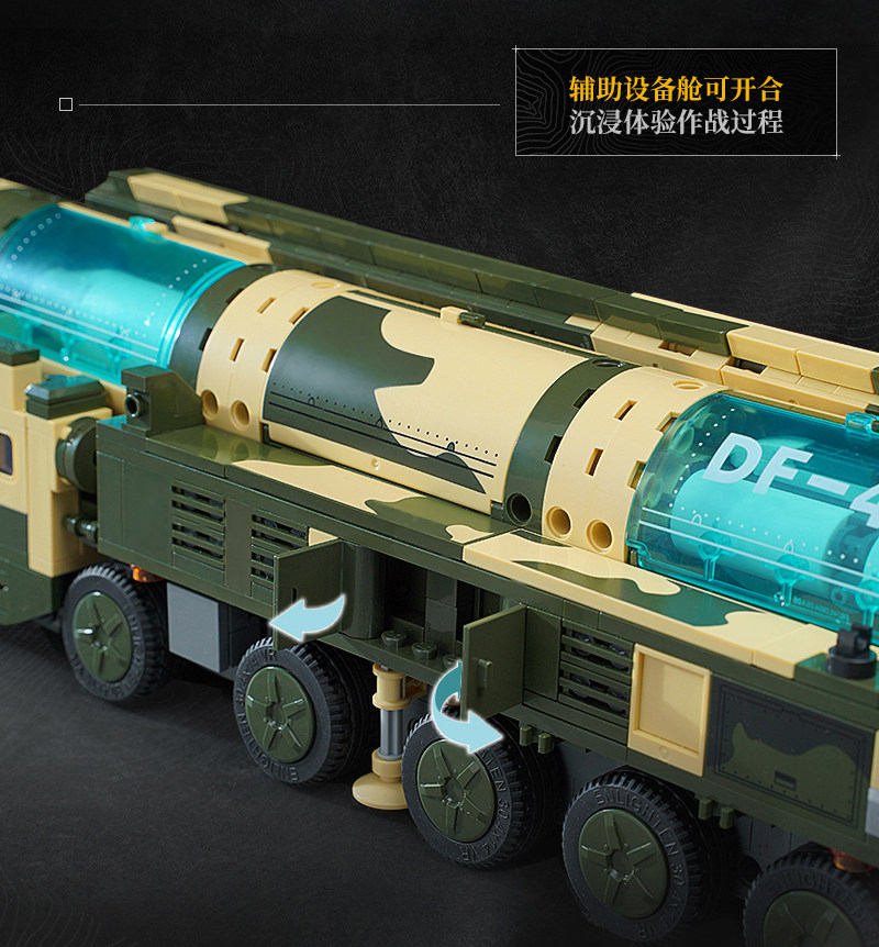 Keeppley 2026 New Df-41 Milita - Cosplay Prop Building recensione e prezzo