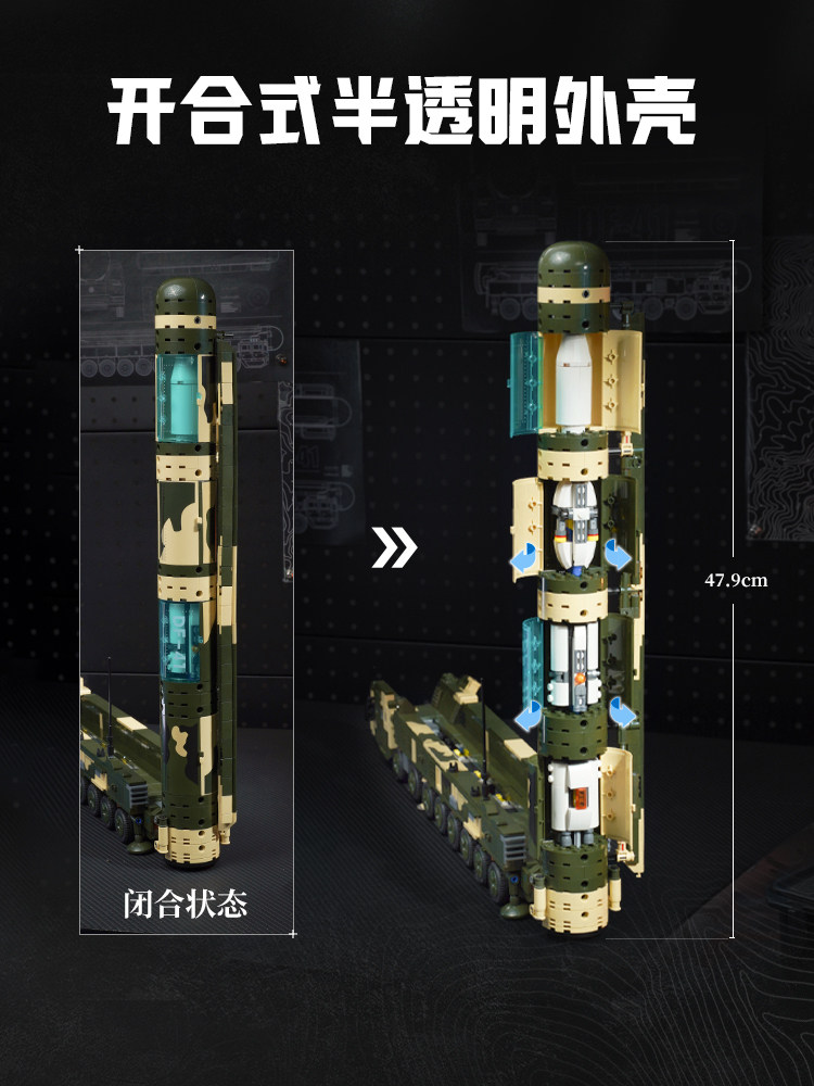 Keeppley 2026 New Df-41 Milita - Cosplay Prop Building recensione e prezzo