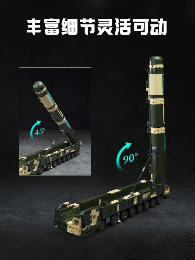 Keeppley 2026 New Df-41 Milita - Cosplay Prop Building recensione e prezzo