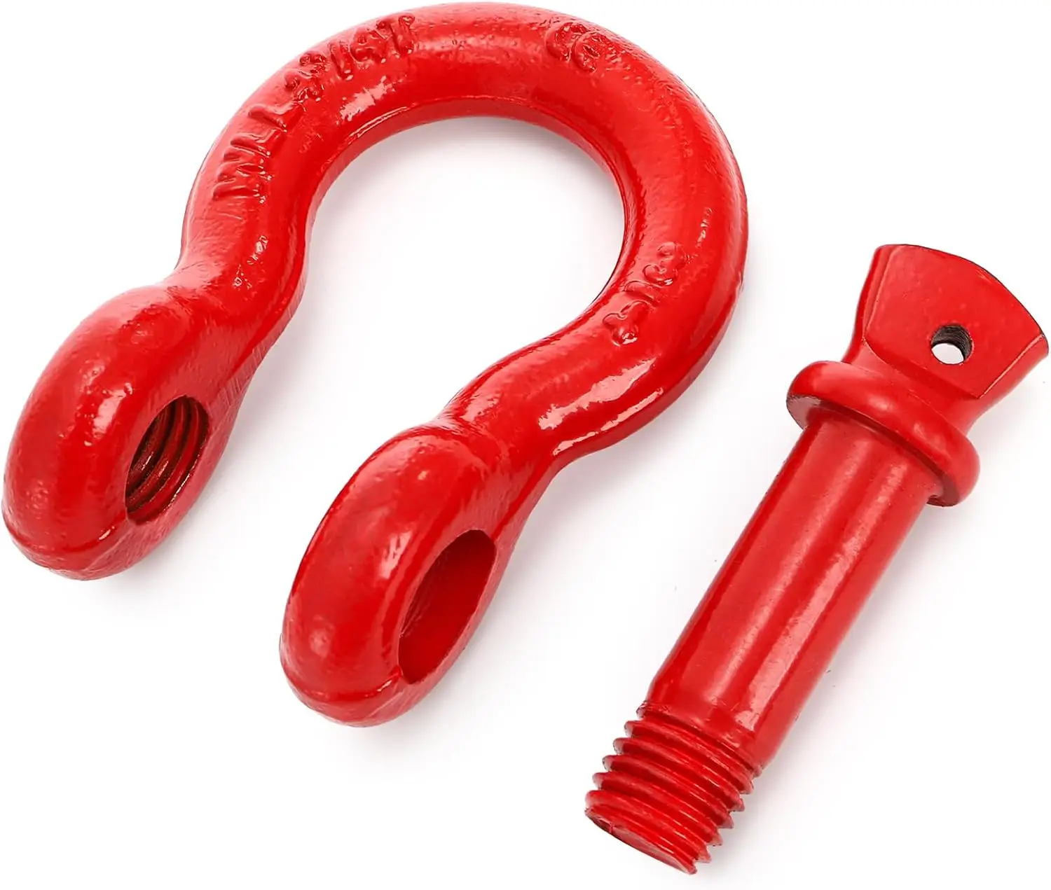 3 Pack D Ring Shackles - 3/4
