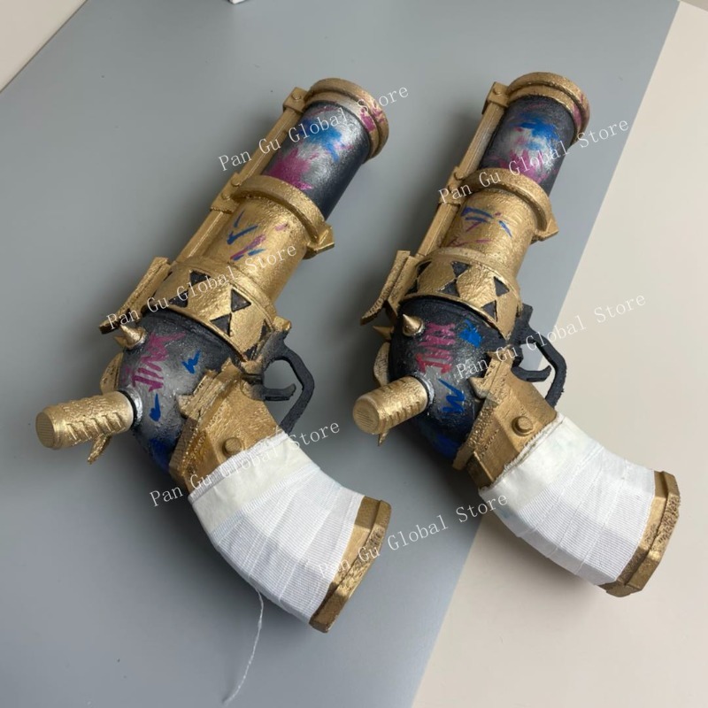 28cm/11.02in Jinx Pistol Custo - Cosplay Prop Pistol recensione e prezzo