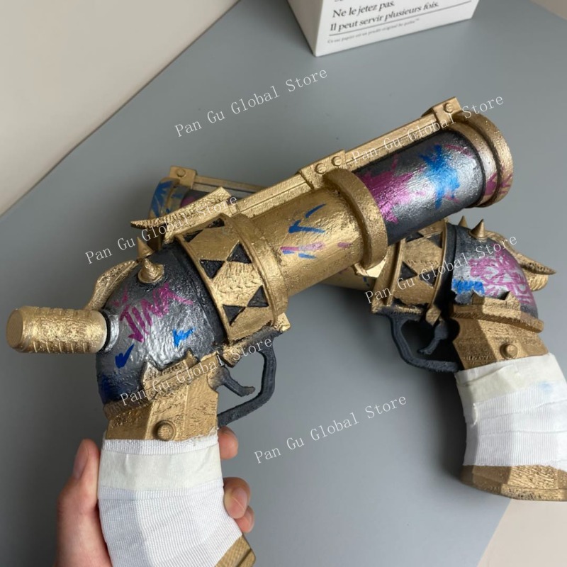 28cm/11.02in Jinx Pistol Custo - Cosplay Prop Pistol recensione e prezzo