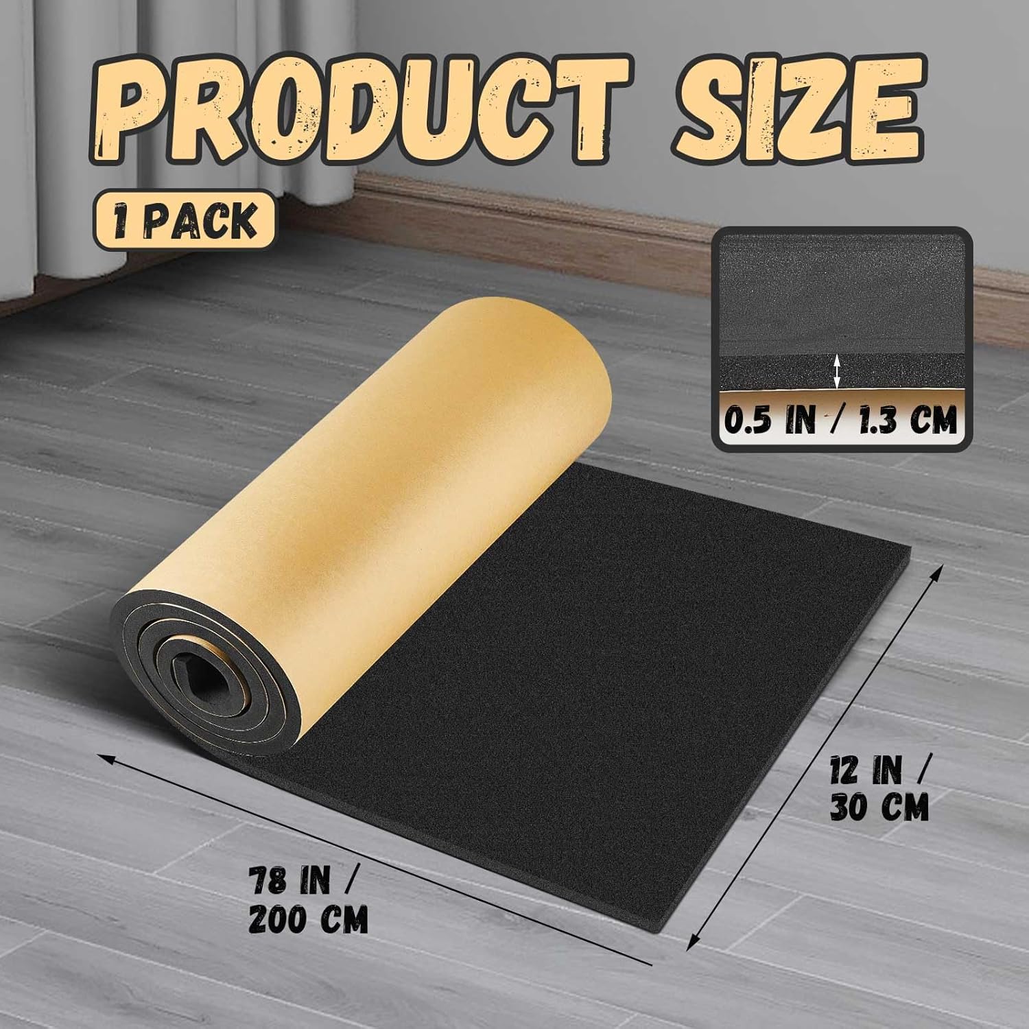 Closed Cell Rubber Foam Roll 7 - Craft Foam Roll recensione e prezzo