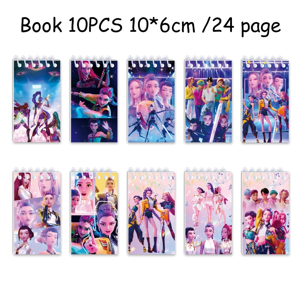 10PCS Anime Girls Group K-pop  - Free Cosplay Prop Patterns recensione e prezzo