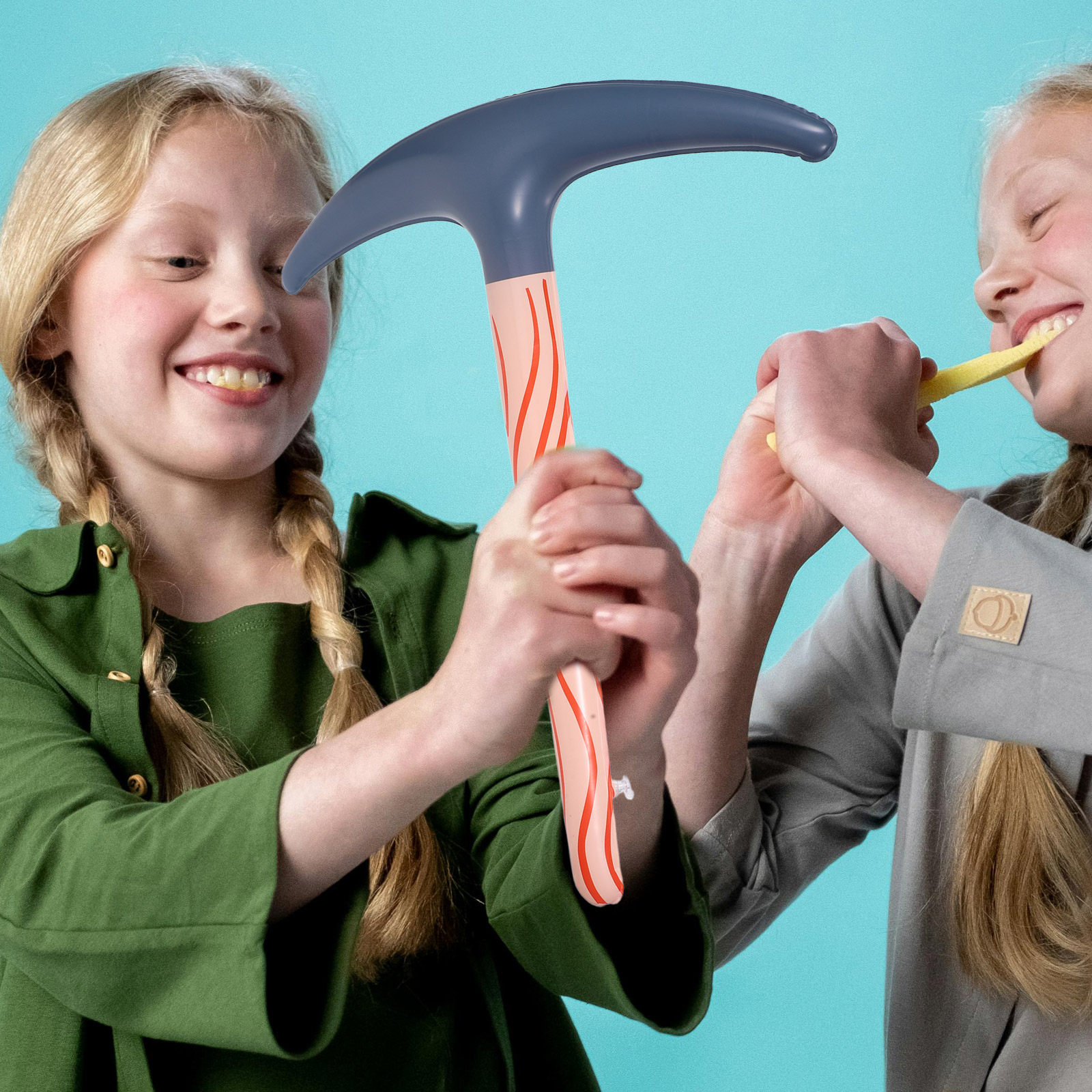 2Pcs Inflatable Pickaxe Axe Se - Cosplay Prop Axe recensione e prezzo