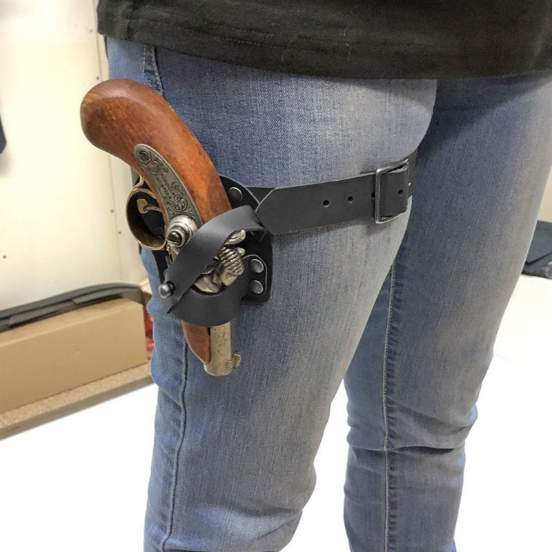 Mini Pistol Derringer Leg Gart - Cosplay Prop Pistol recensione e prezzo