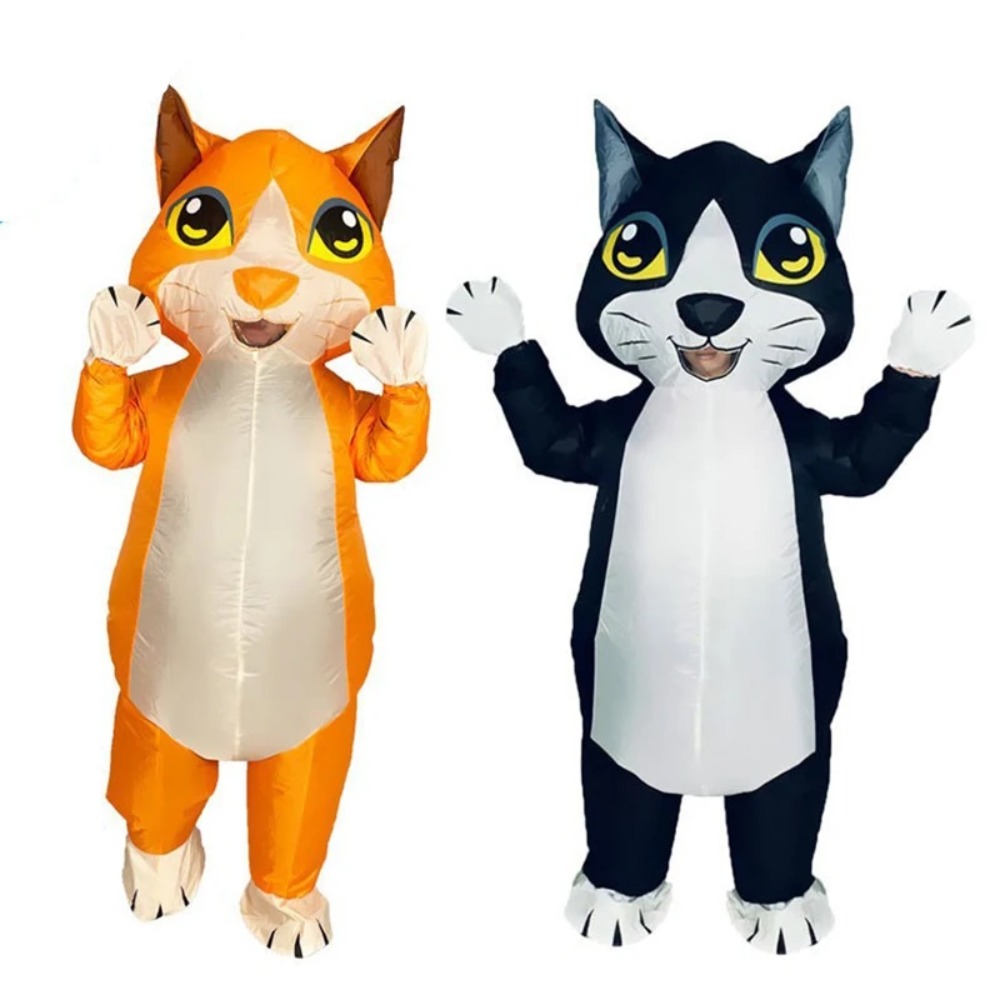 Orange Black Cat Inflatable Su - Cosplay Prop Business recensione e prezzo