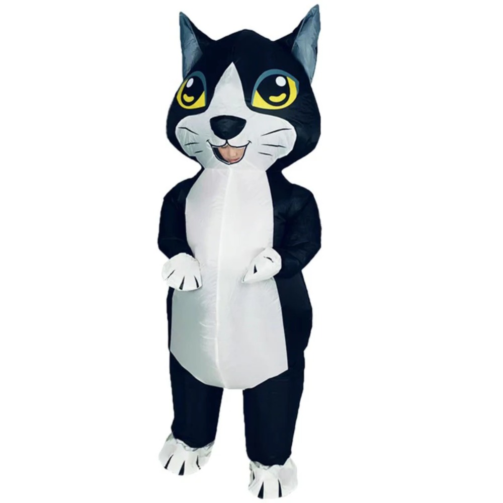 Orange Black Cat Inflatable Su - Cosplay Prop Business recensione e prezzo