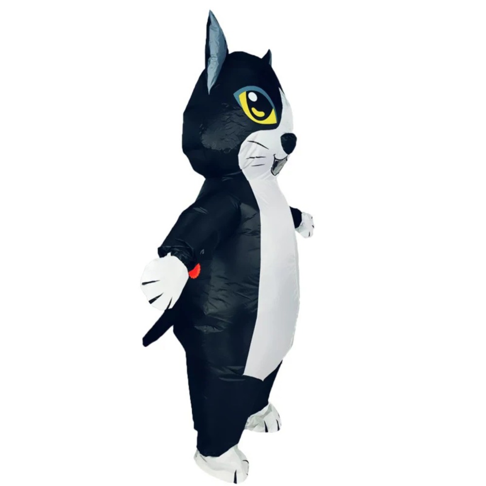 Orange Black Cat Inflatable Su - Cosplay Prop Business recensione e prezzo