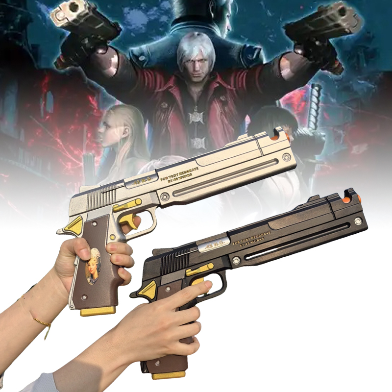 PU Dante Pistol Gun Ebony Ivor - Cosplay Prop Pistol recensione e prezzo