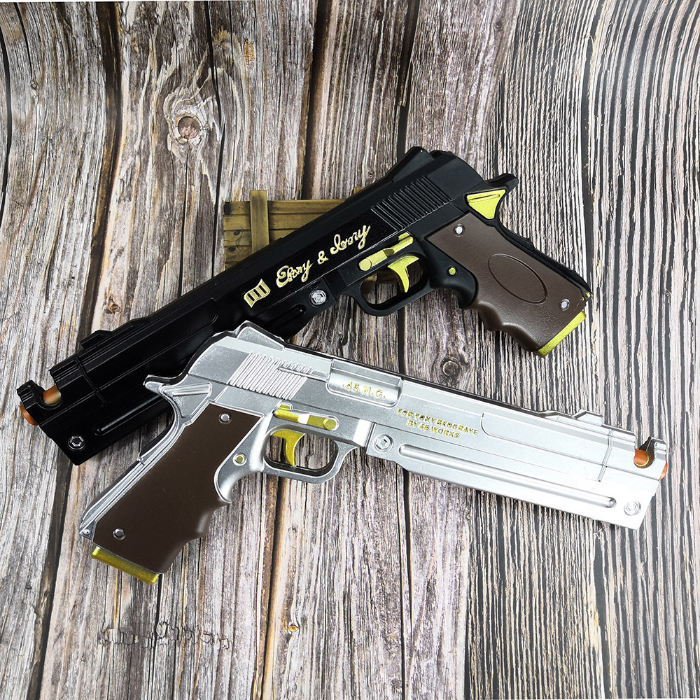 PU Dante Pistol Gun Ebony Ivor - Cosplay Prop Pistol recensione e prezzo