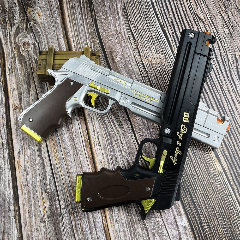 PU Dante Pistol Gun Ebony Ivor - Cosplay Prop Pistol recensione e prezzo