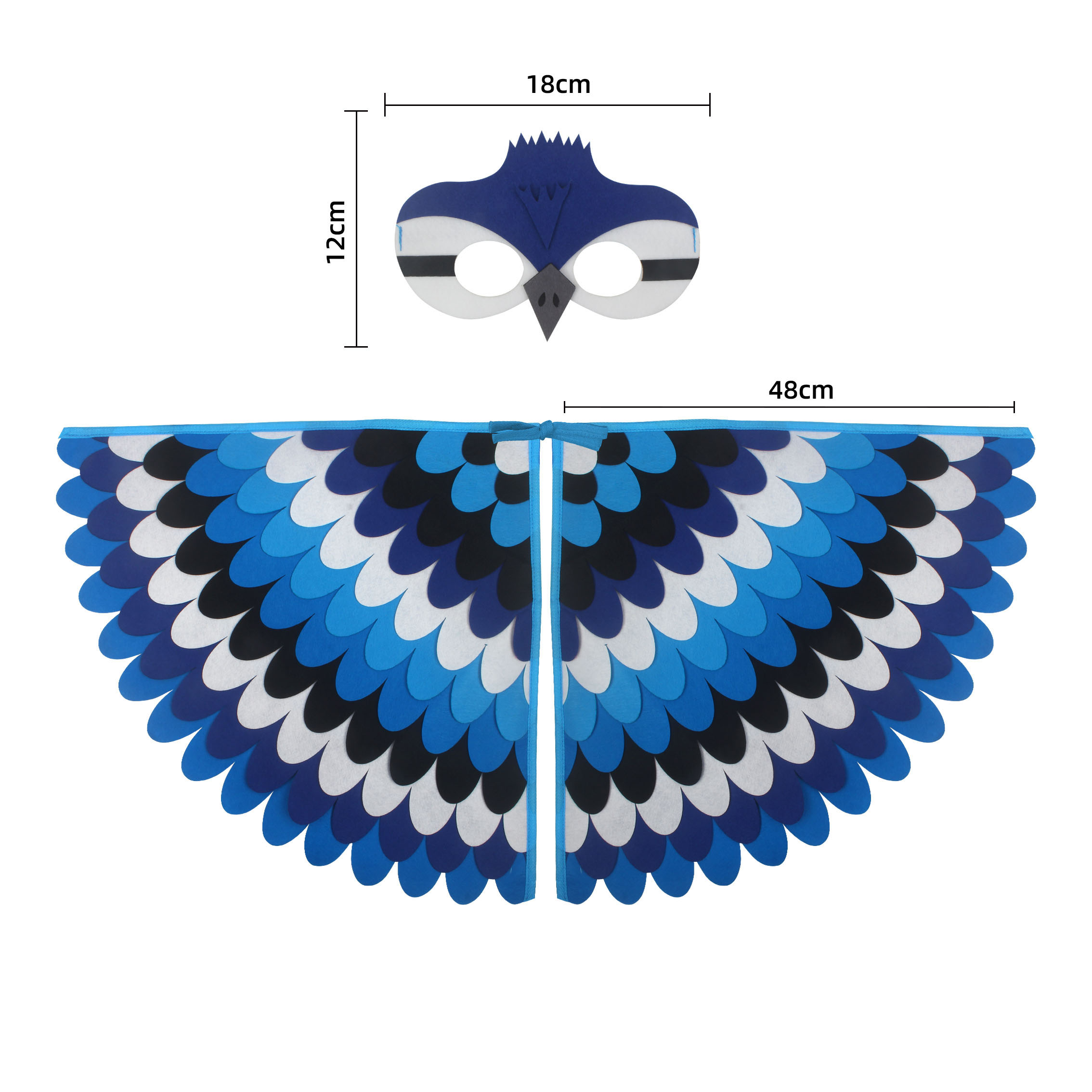 Cute Owl Wings Costume Animal  - Free Cosplay Prop Patterns recensione e prezzo