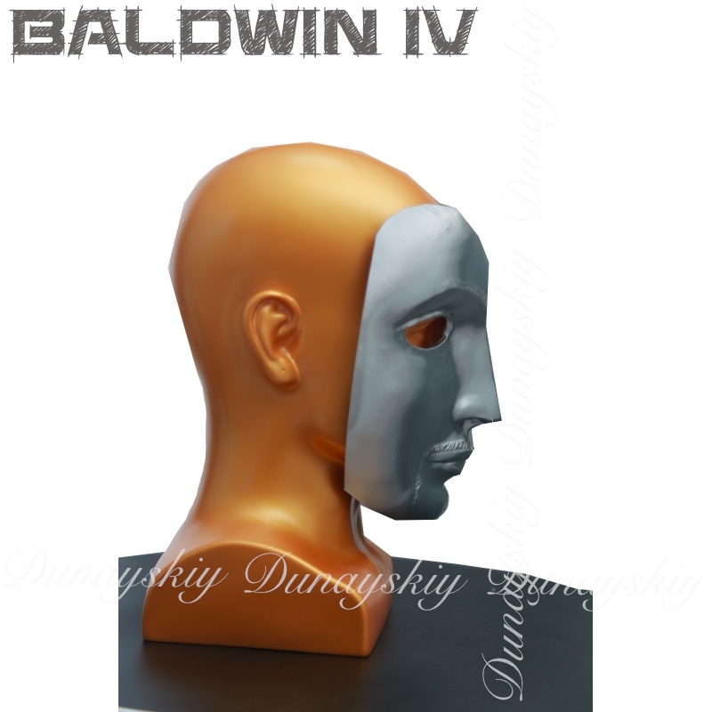 Halloween Baldwin IV Mask Cosp - Cosplay Prop 3D Print recensione e prezzo