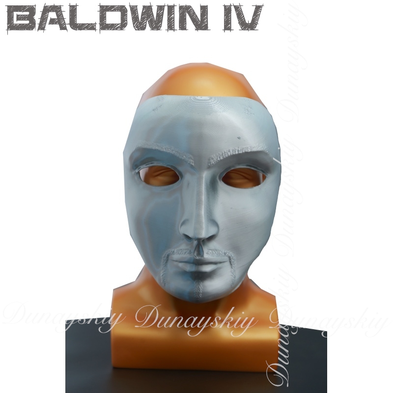 Halloween Baldwin IV Mask Cosp - Cosplay Prop 3D Print recensione e prezzo
