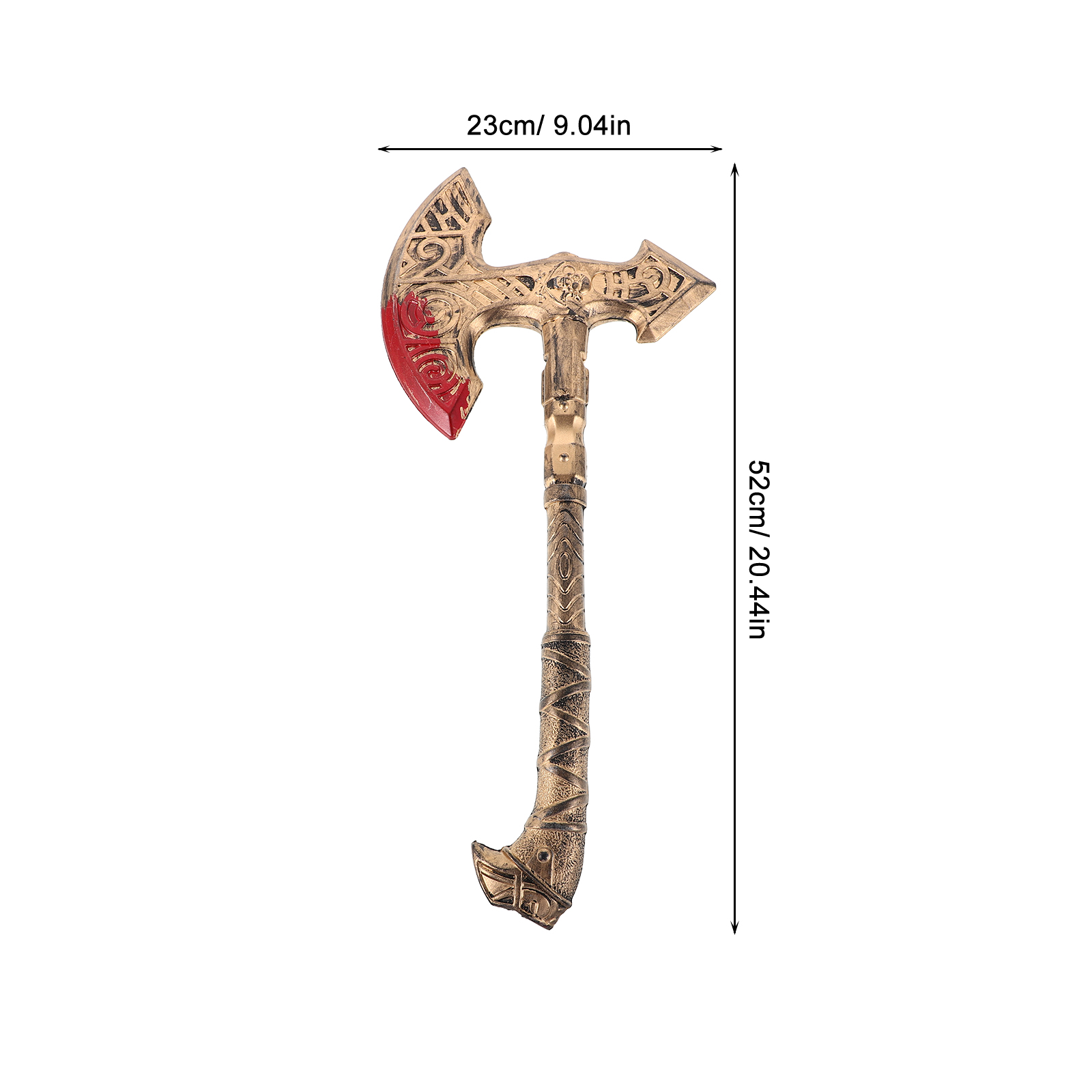 Fake axes Realistic Viking Axe - Cosplay Prop Axe recensione e prezzo