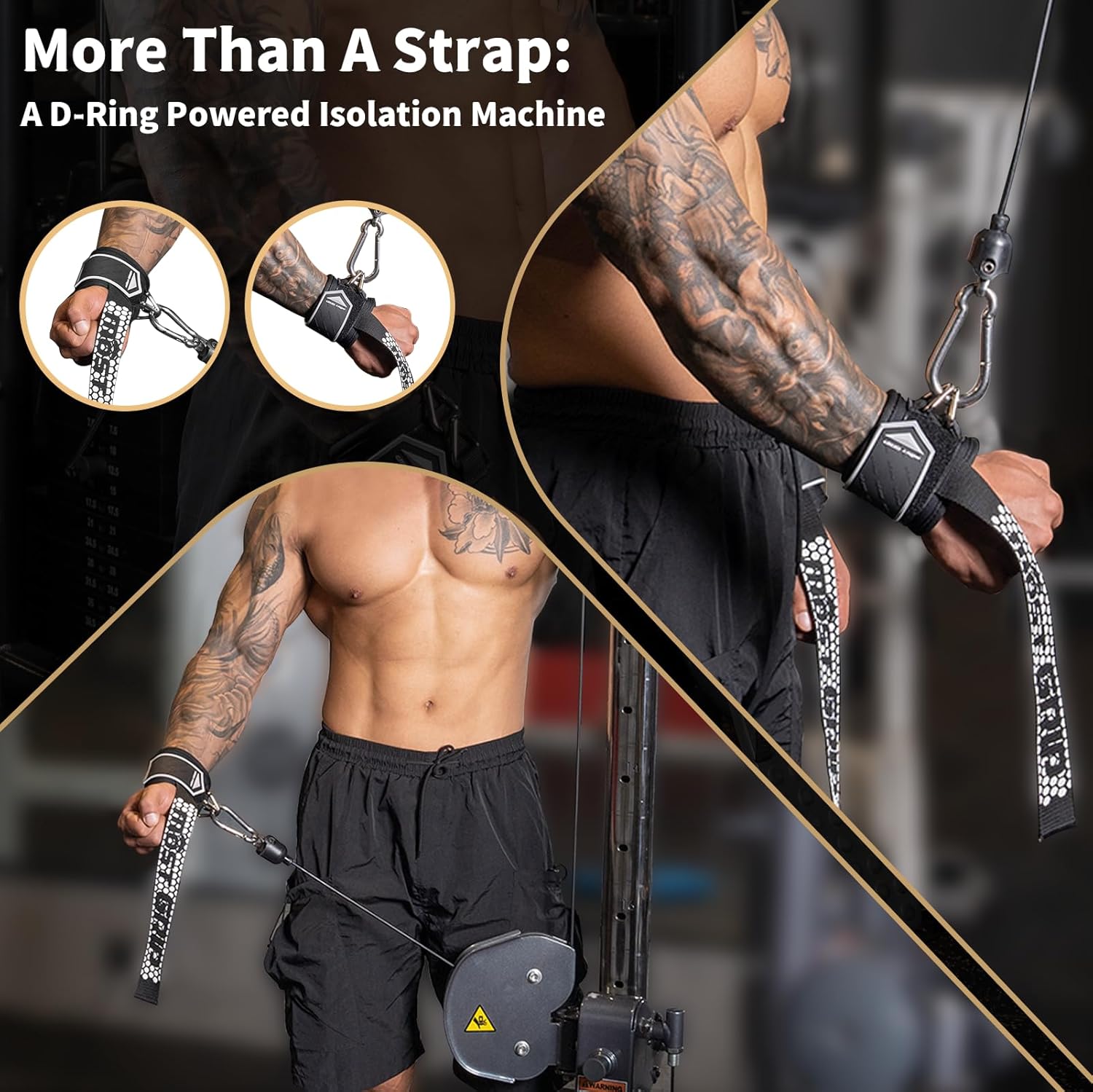 Non-Slip Wrist Straps for Weig - D Ring Strap recensione e prezzo