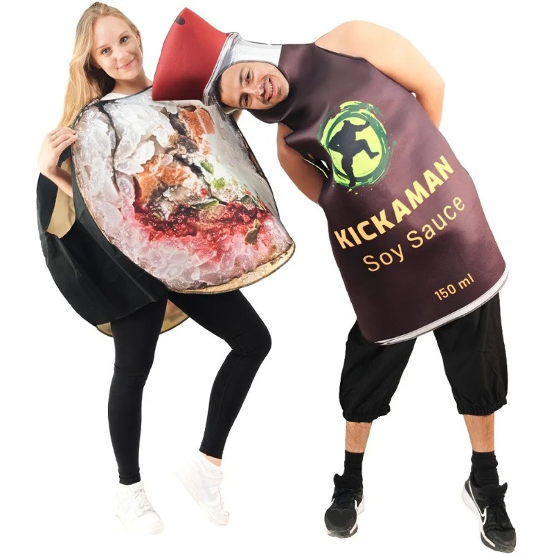 2pcs/set Sushi Soy Sauce Combi - Cosplay Prop Business recensione e prezzo