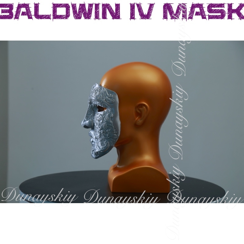 Halloween Baldwin IV Mask Cosp - Cosplay Prop 3D Print recensione e prezzo