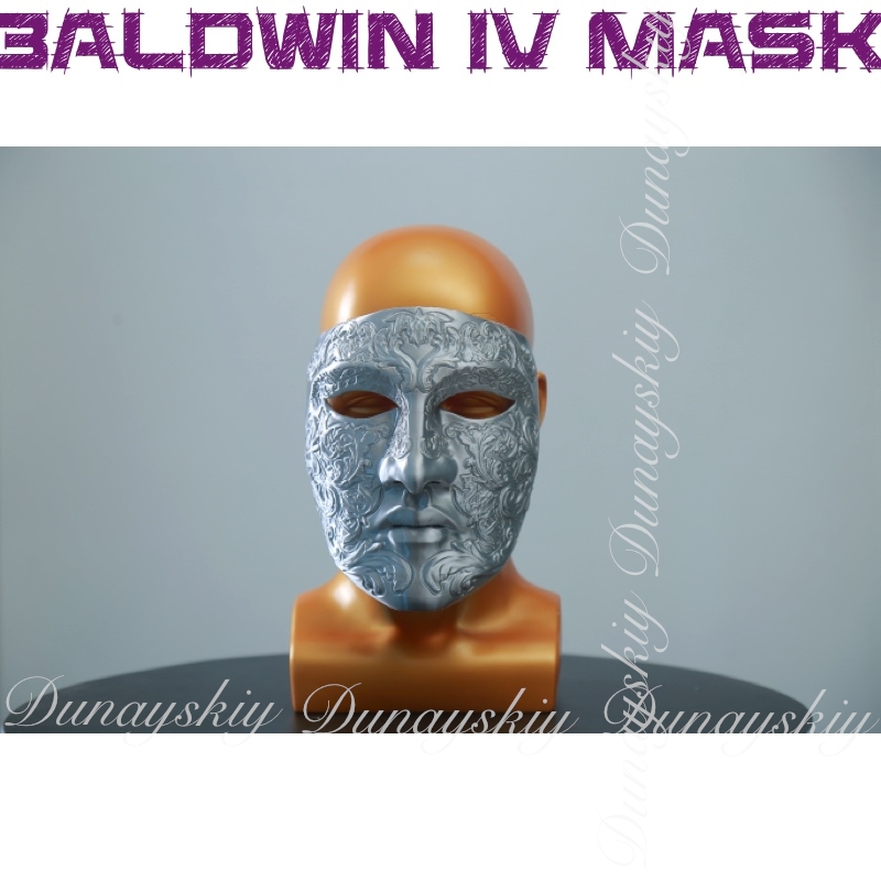 Halloween Baldwin IV Mask Cosp - Cosplay Prop 3D Print recensione e prezzo