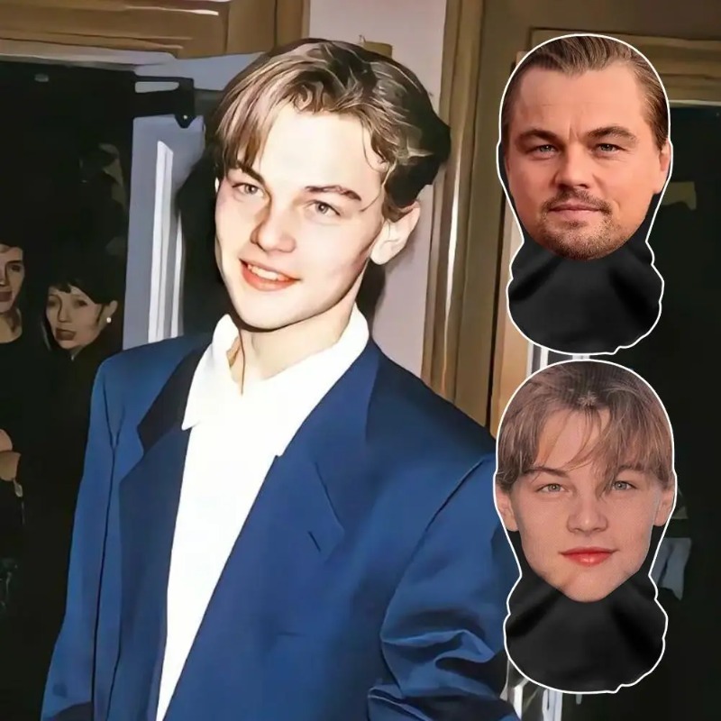 Leonardo DiCaprio 3D Pattern M - Free Cosplay Prop Patterns recensione e prezzo